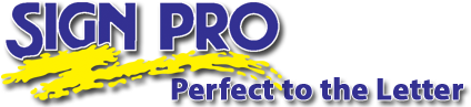 Sign Pro logo: Perfect to the Letter